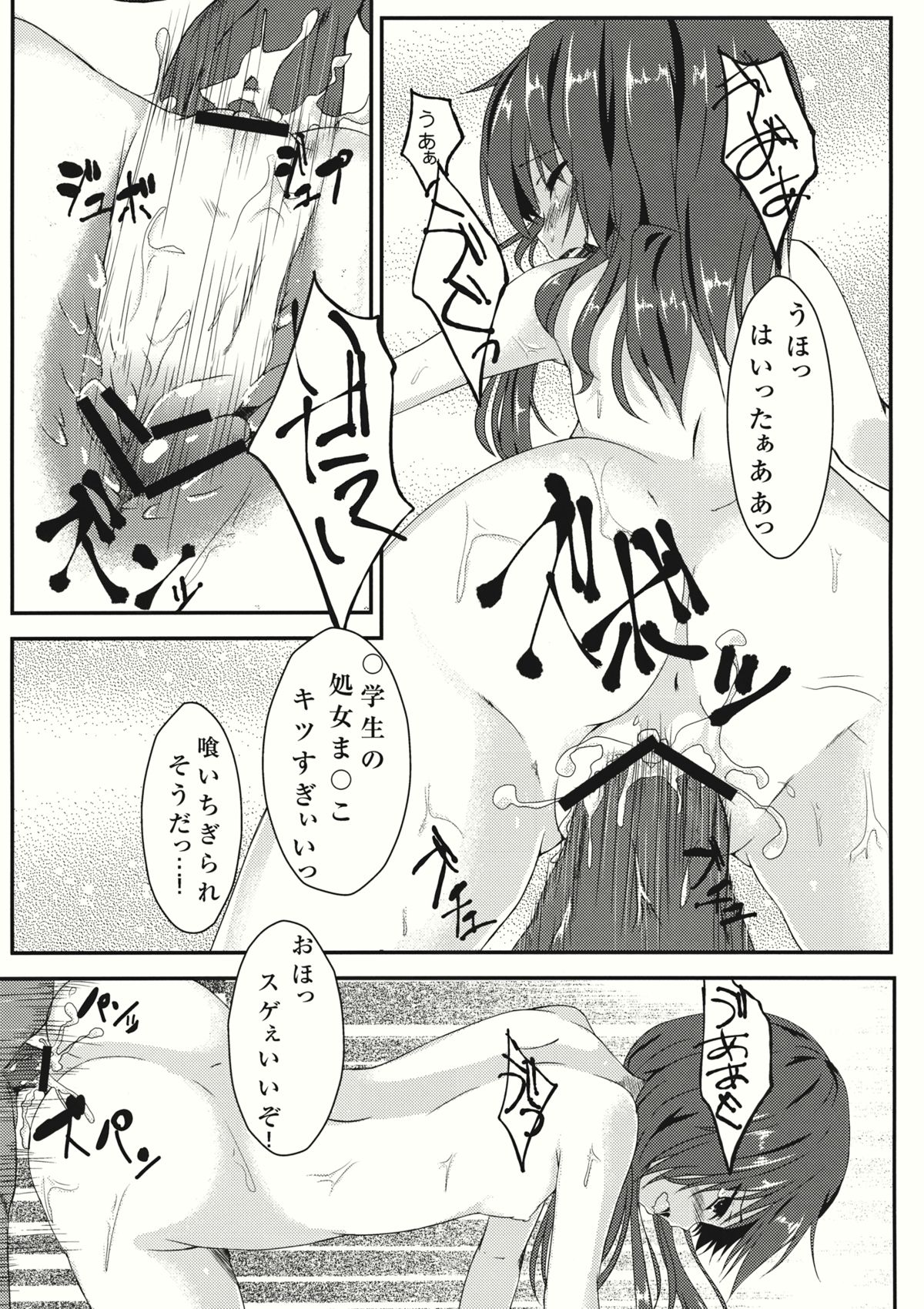 (C86) [あーね (鬼灯しあ)] 青い記憶 (東方Project)