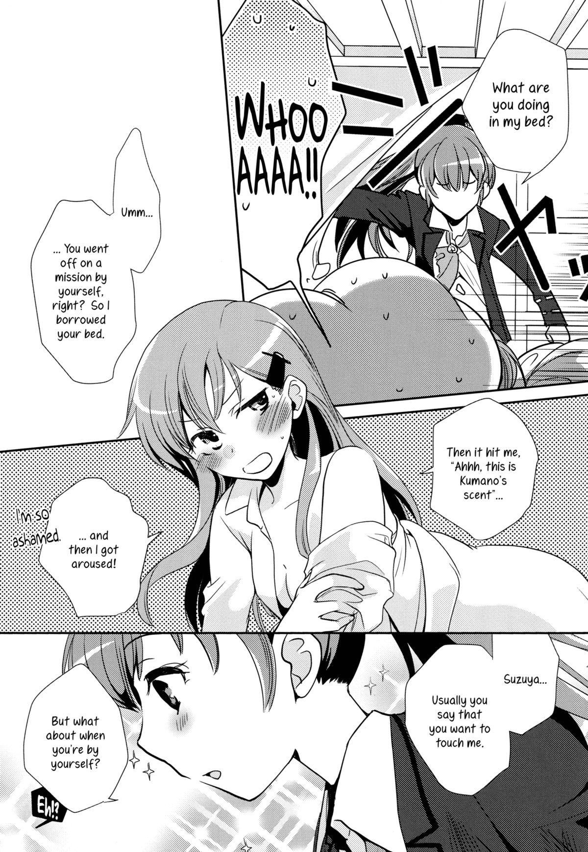 (砲雷撃戦!よーい!九戦目!) [BQ (北尾タキ)] 熊野が鈴谷にしてみたい本 (艦隊これくしょん -艦これ-) [英訳]