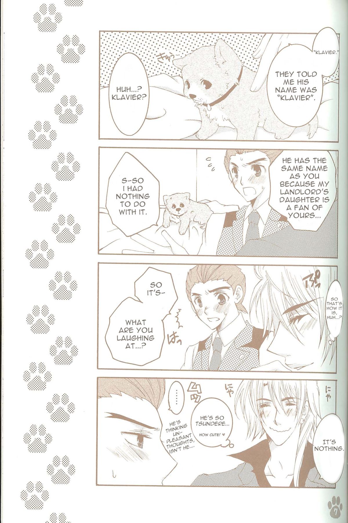 【ちろる】犬（逆転裁判）（英語）