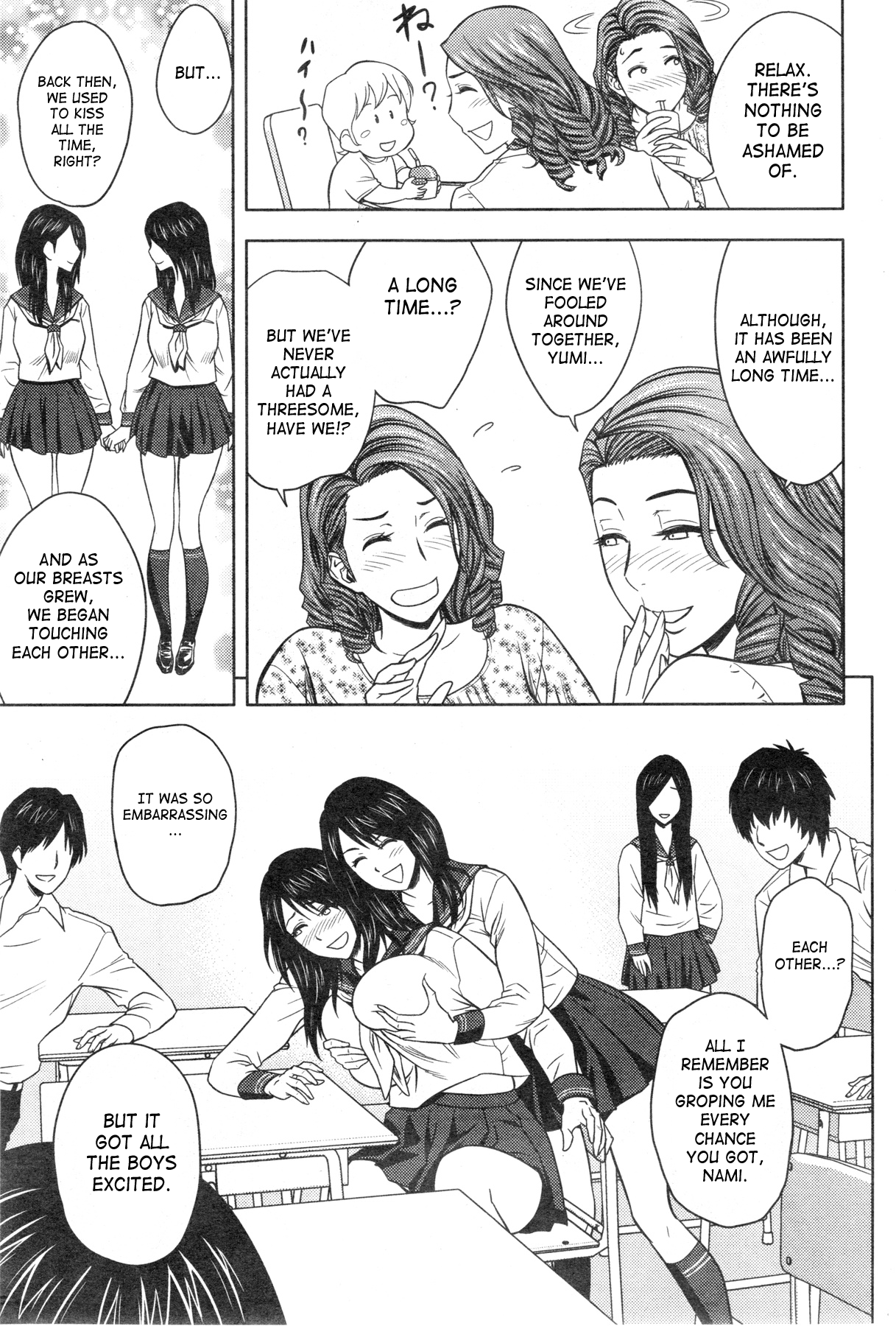 [辰波要徳] twin Milf 第01-09話 + 番外編 [英訳]