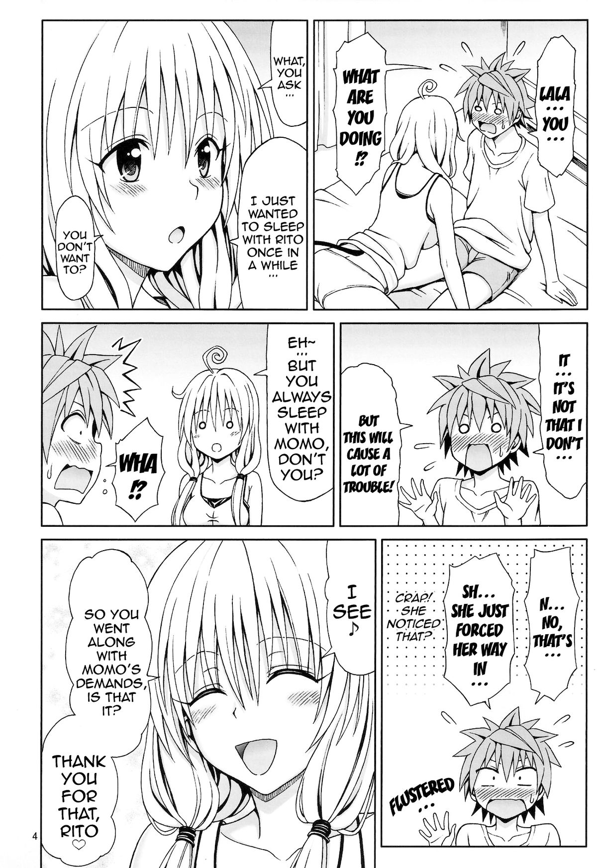 (C85) [ぶれいんでっど (Eiジ)] やっぱりララが好き! (ToLOVEる ダークネス) [英訳]