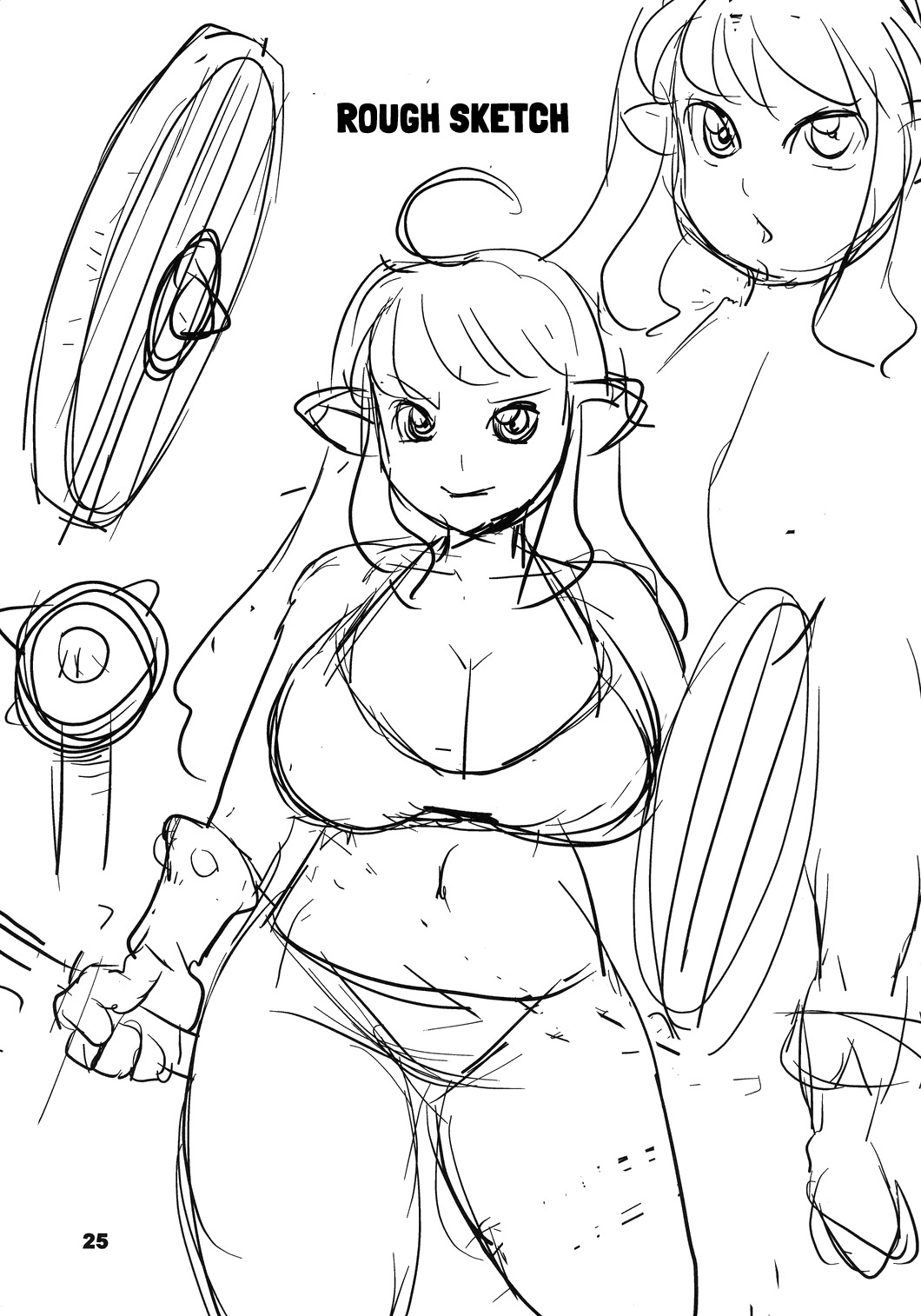 [筆吟堂] ダンジョンズ&デカぱいエルフ [英訳]