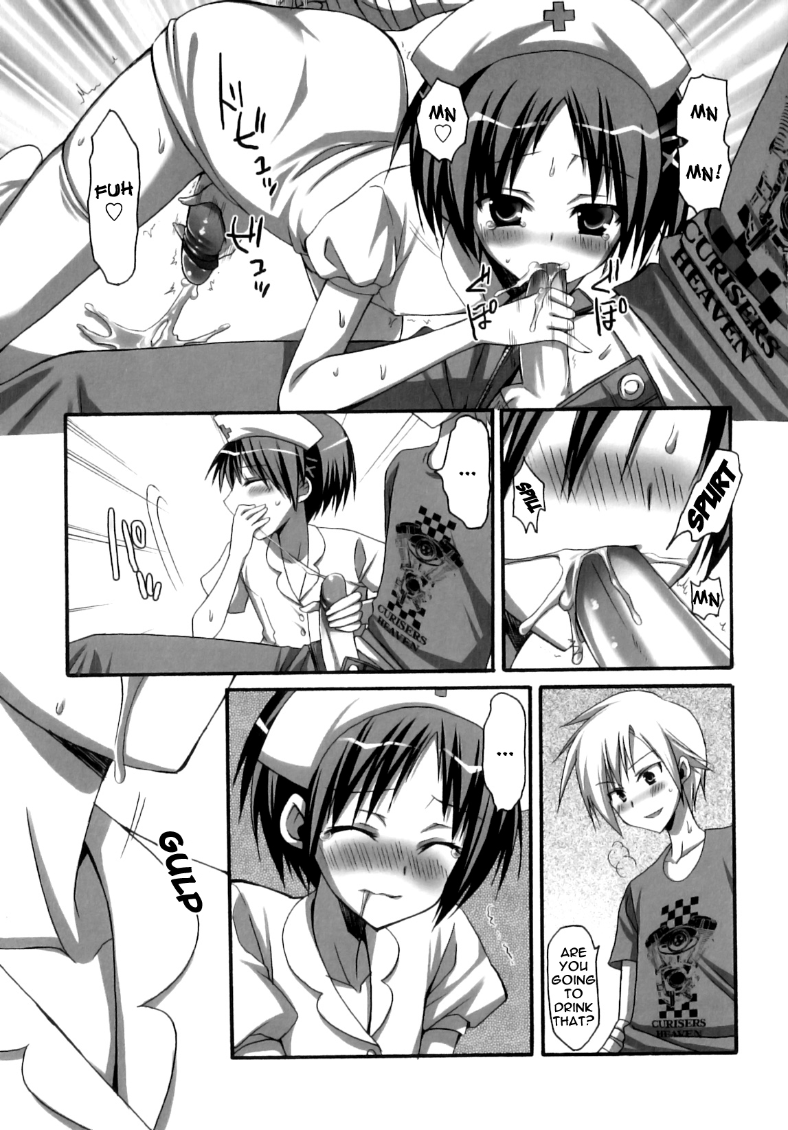 [あやかわりく] ふたなりパフェ [英訳] [無修正]