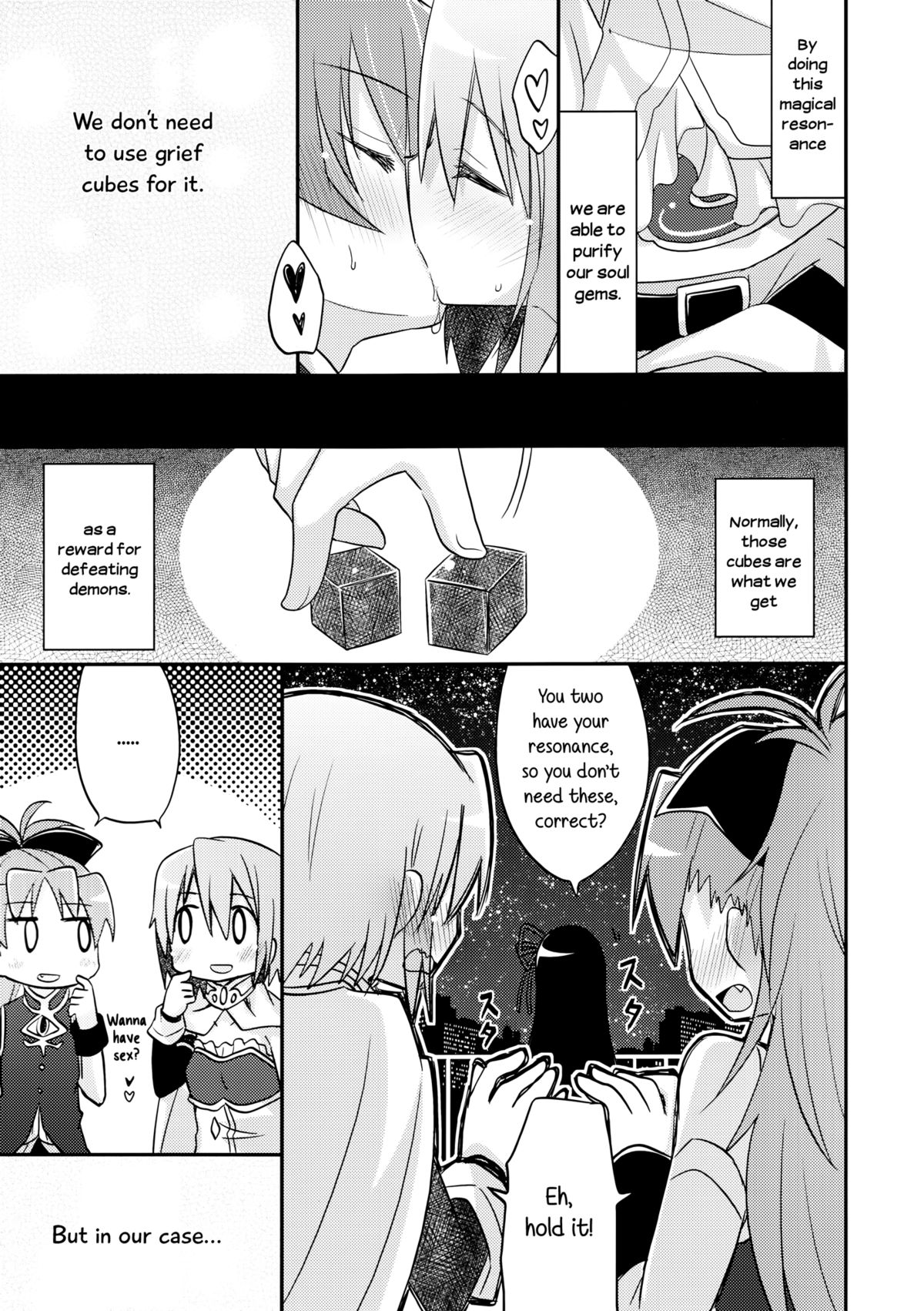 (C84) [えねるぎあ (ぴかち)] あたし達の事後戦況 (魔法少女まどか☆マギカ) [英訳]