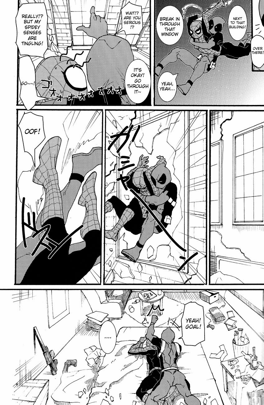 (HEROES UNIVERSE 2) [KS! (華岡)] KISS!KISS! BANG!BANG! (Spider-Man) [英訳]