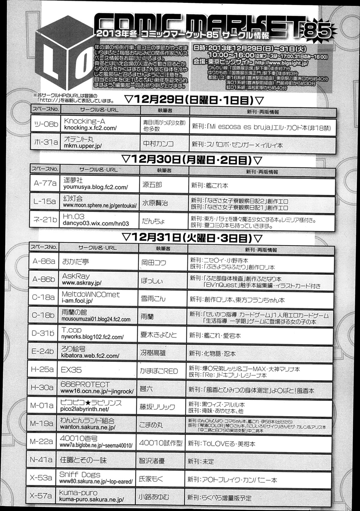 COMIC LO 2014年2月号