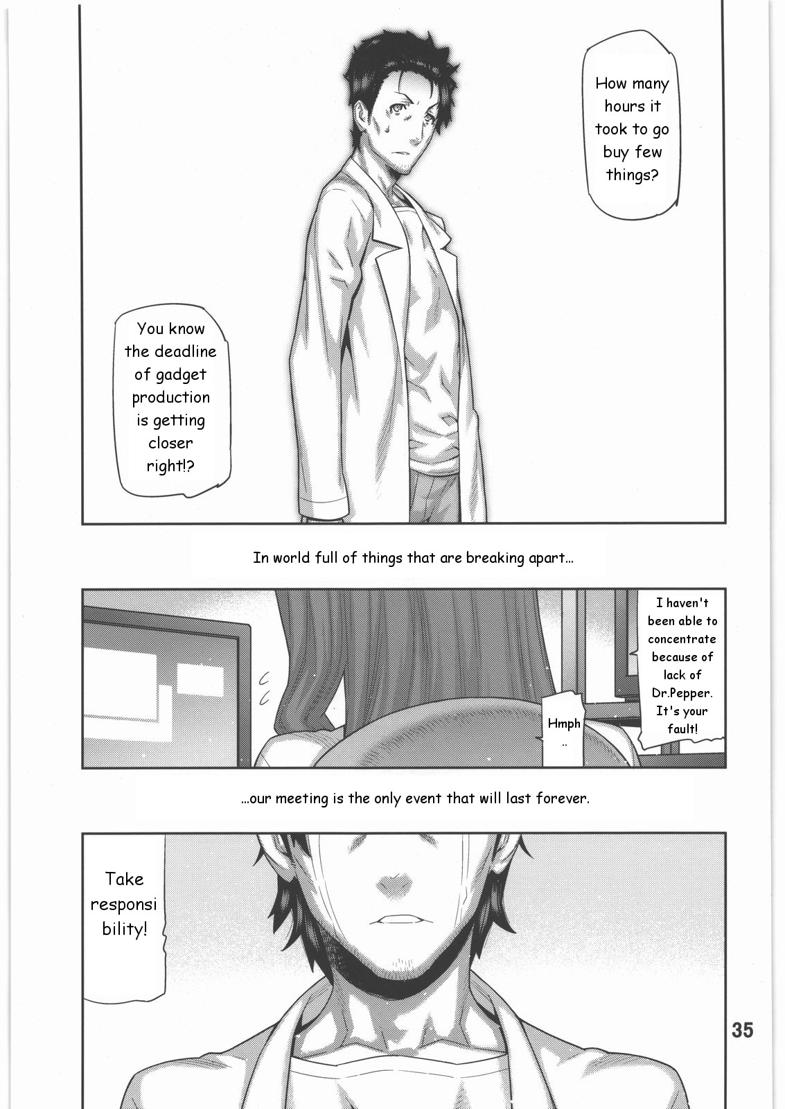 (C80) [BLACK FLY (池上竜矢)] FORGET ME NOT (Steins;Gate) [英訳]