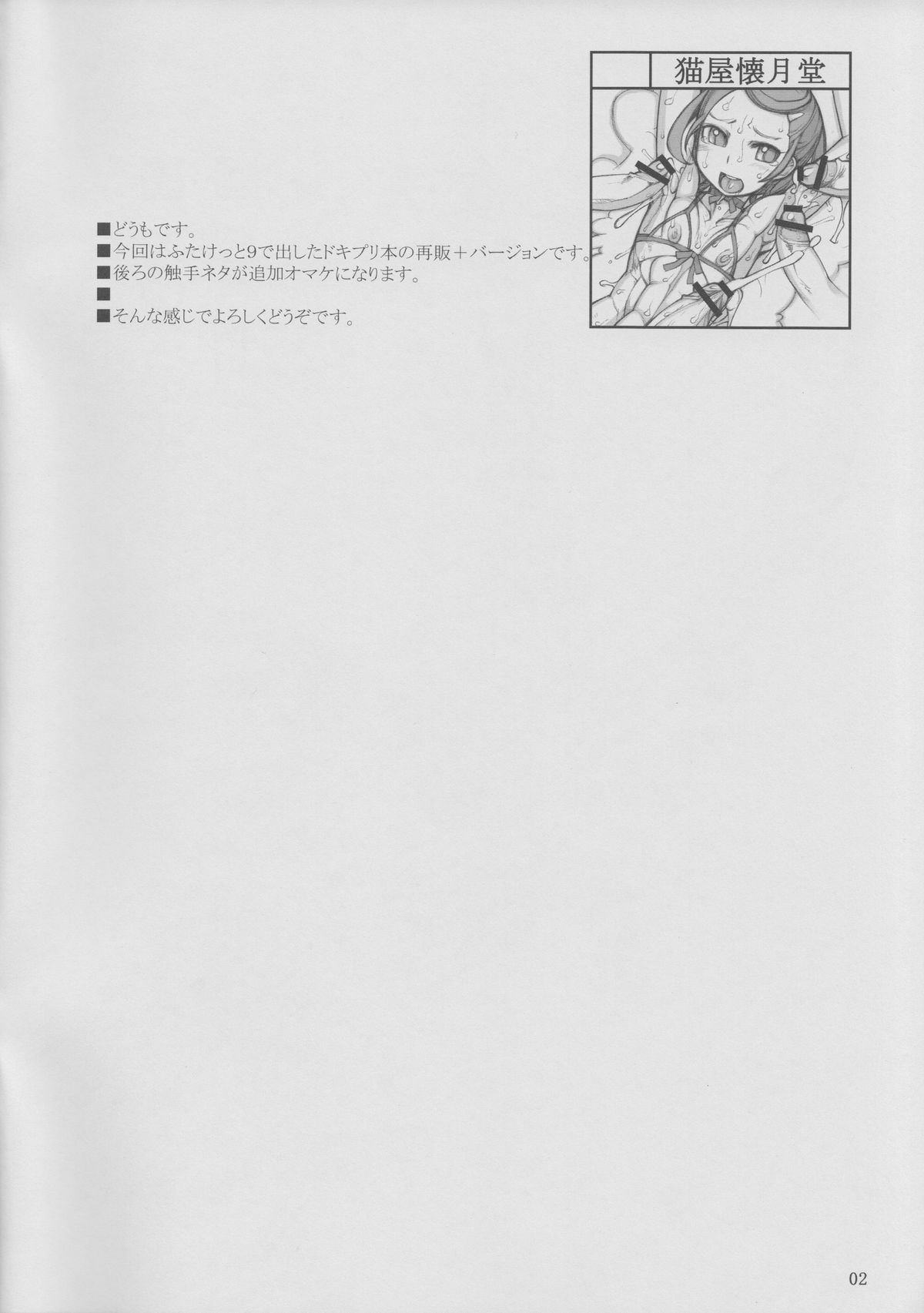 (サンクリ60) [猫屋懐月堂 (T.K-1)] ROUGH vol.47+ (ドキドキ！プリキュア)
