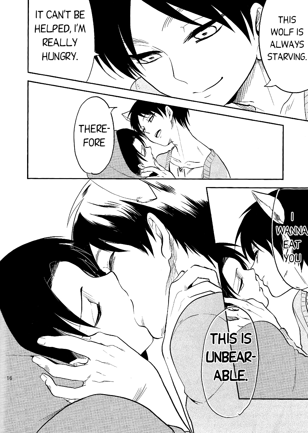 (FALL OF WALL4) [名前はまだない。 (のん)] オレのお願いきいてくれますよね♥ (進撃の巨人) [英訳]