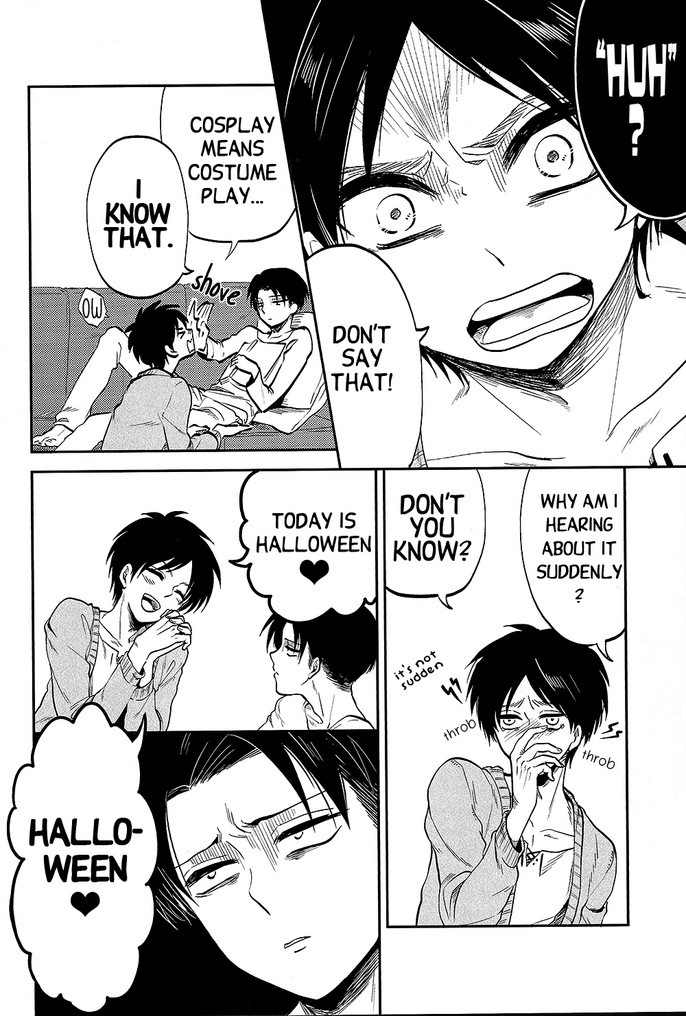 (FALL OF WALL4) [名前はまだない。 (のん)] オレのお願いきいてくれますよね♥ (進撃の巨人) [英訳]