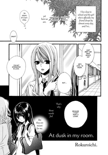 【六郎市】夕暮れのマイルーム（百合姫ワイルドローズVol。7）[英語] {yuriproject}