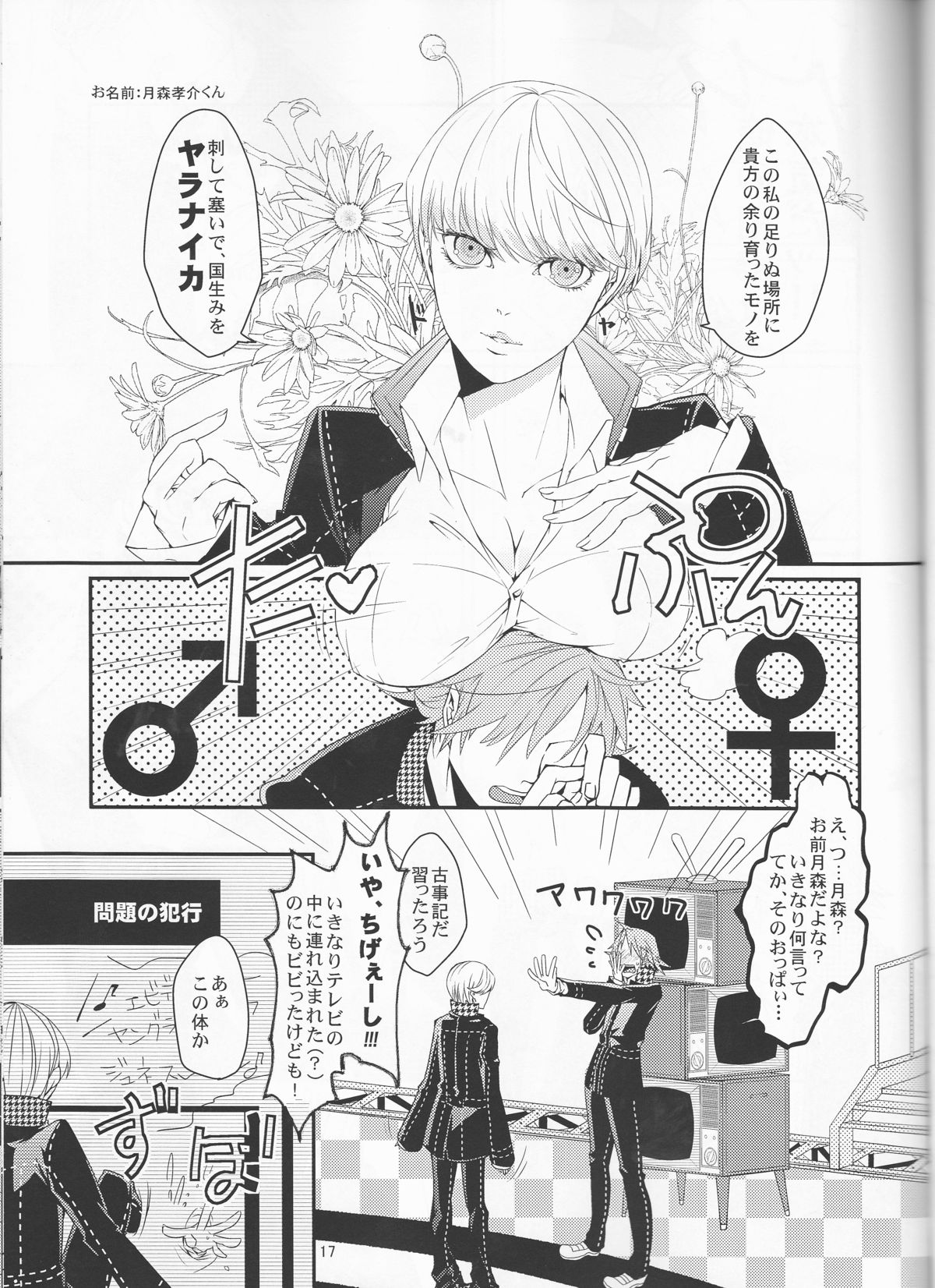 [G.G.M (うみてん)] what happened?! (ペルソナ4)