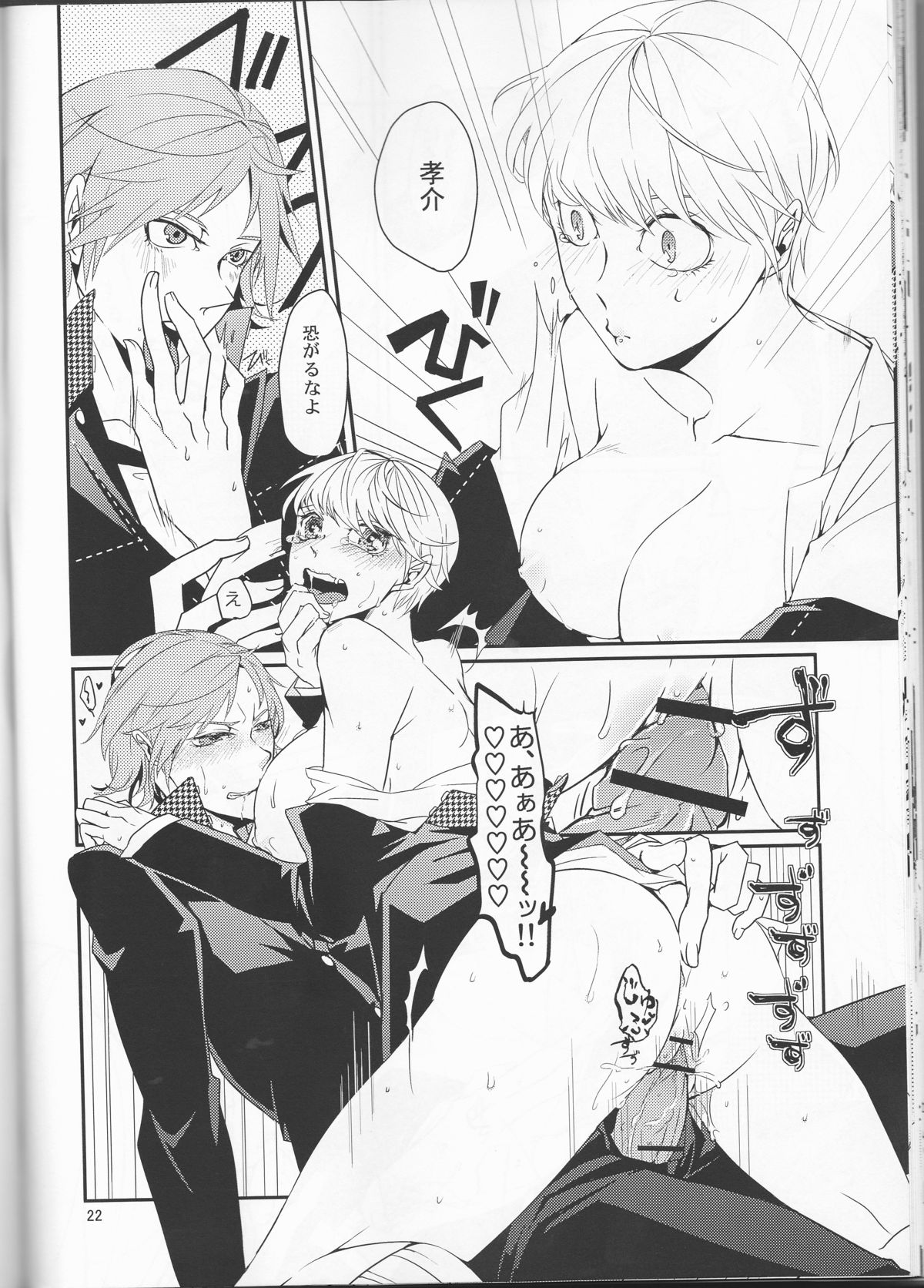 [G.G.M (うみてん)] what happened?! (ペルソナ4)