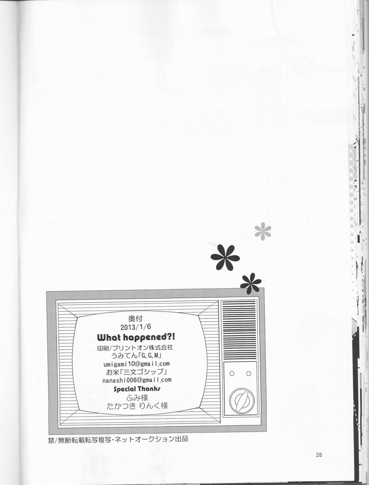 [G.G.M (うみてん)] what happened?! (ペルソナ4)