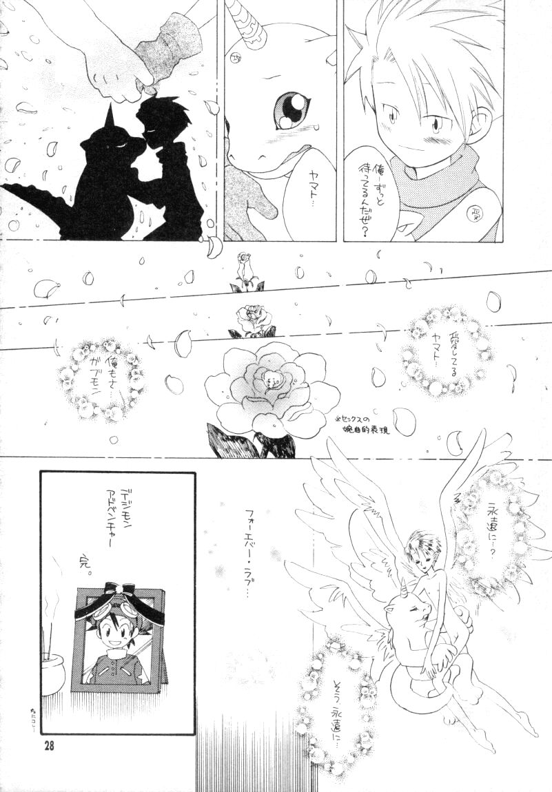 (CC東京96) [ハニワマニア、くるぐるDNA (ポン貴花田、星逢ひろ)] ぼくらのジョグレスワールド (デジモンアドベンチャー02)