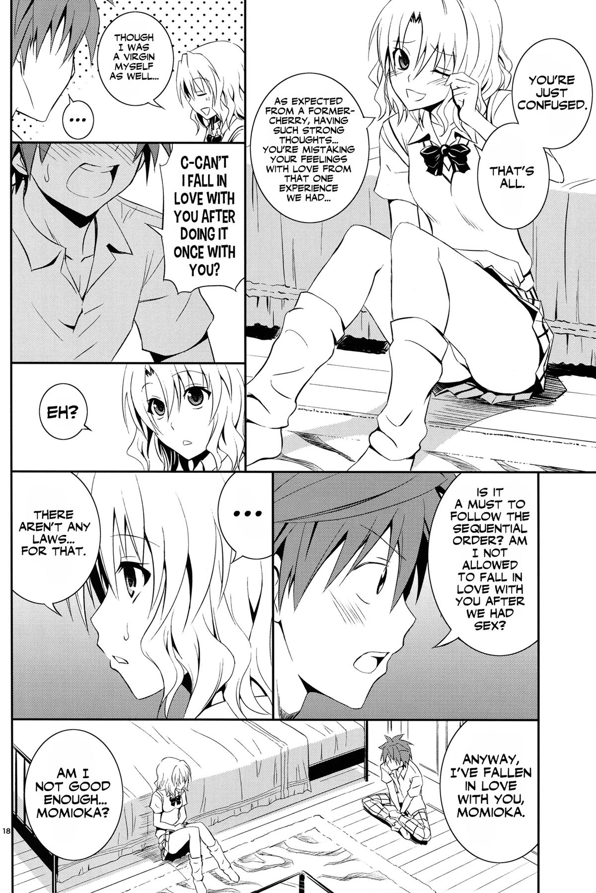 (C84) [日日楽楽 (青木幹治)] 籾岡の事情 (ToLOVEる) [英訳]