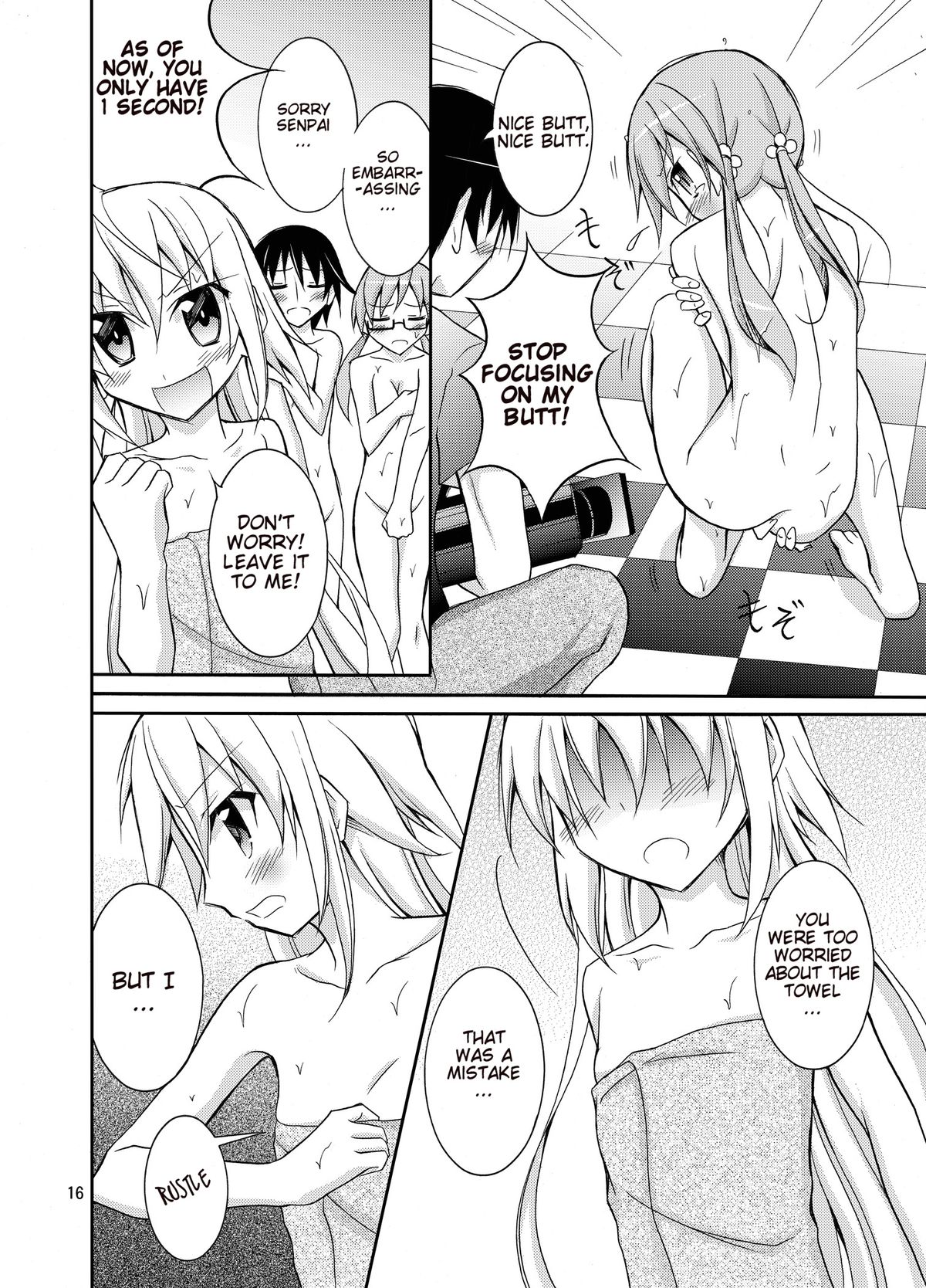 [日本ダンディ (松野すすむ)] アイドルが芸人並にカラダを張る本 [英訳] [DL版]