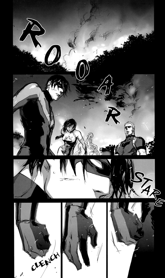 【泉八雲】バスルームとベッドルームの間（ナイトウィング×アーセナル）（ENG）