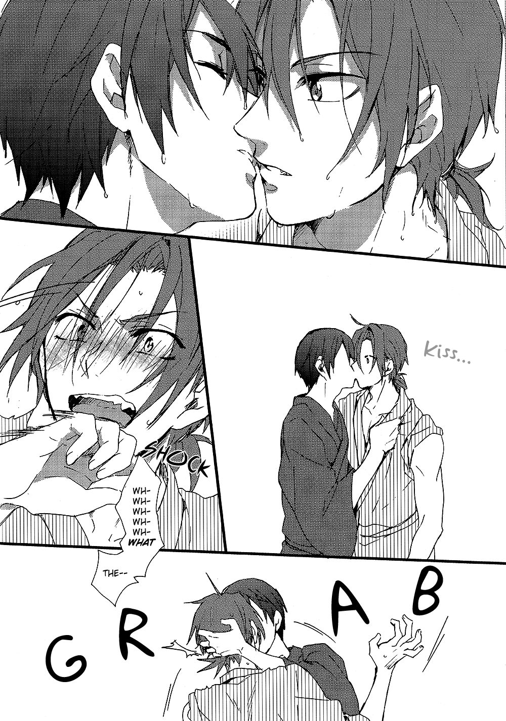 (GOOD COMIC CITY 20) [SKYJACK (北島)] なつのけもの (Free!) [英訳]