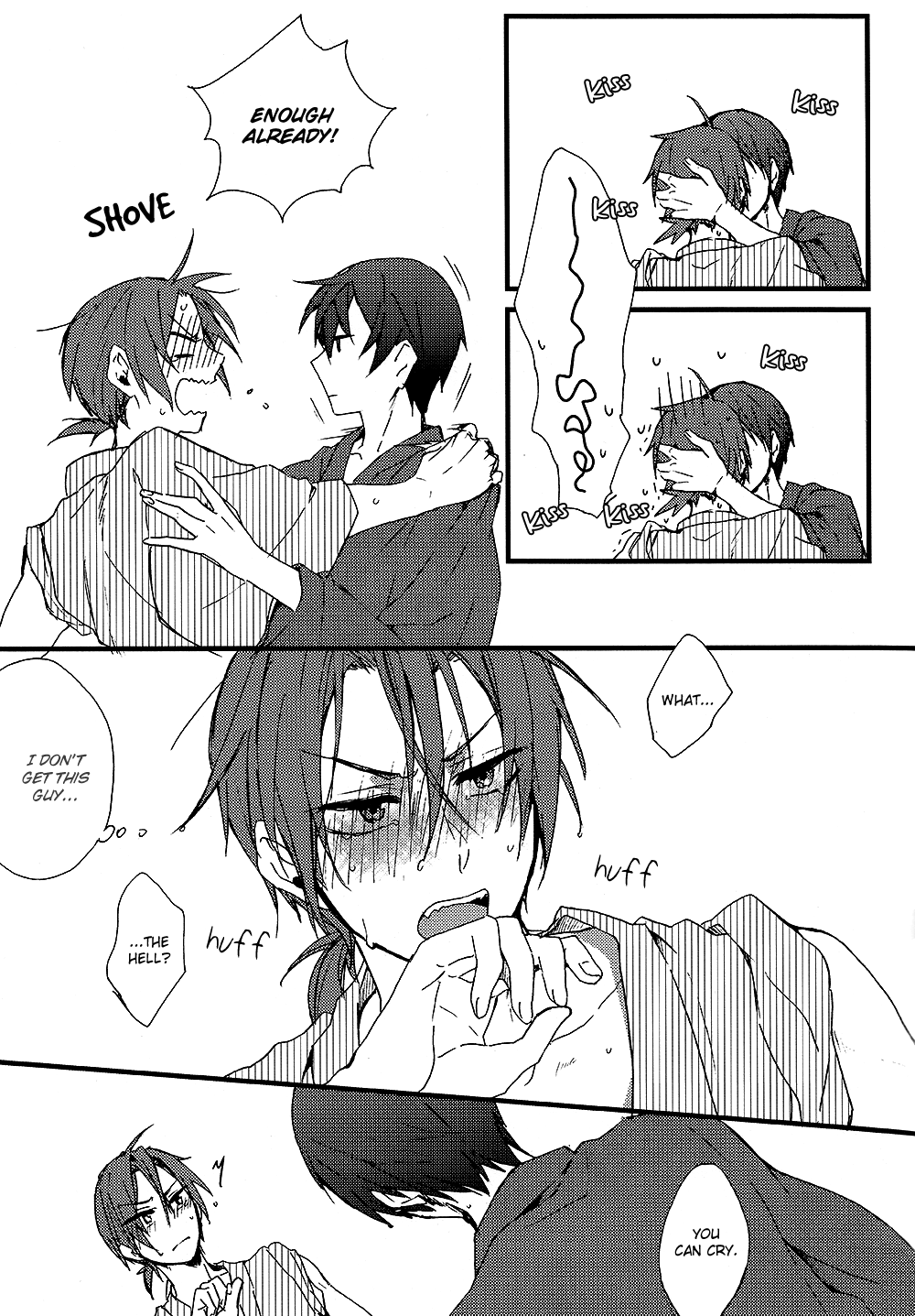 (GOOD COMIC CITY 20) [SKYJACK (北島)] なつのけもの (Free!) [英訳]