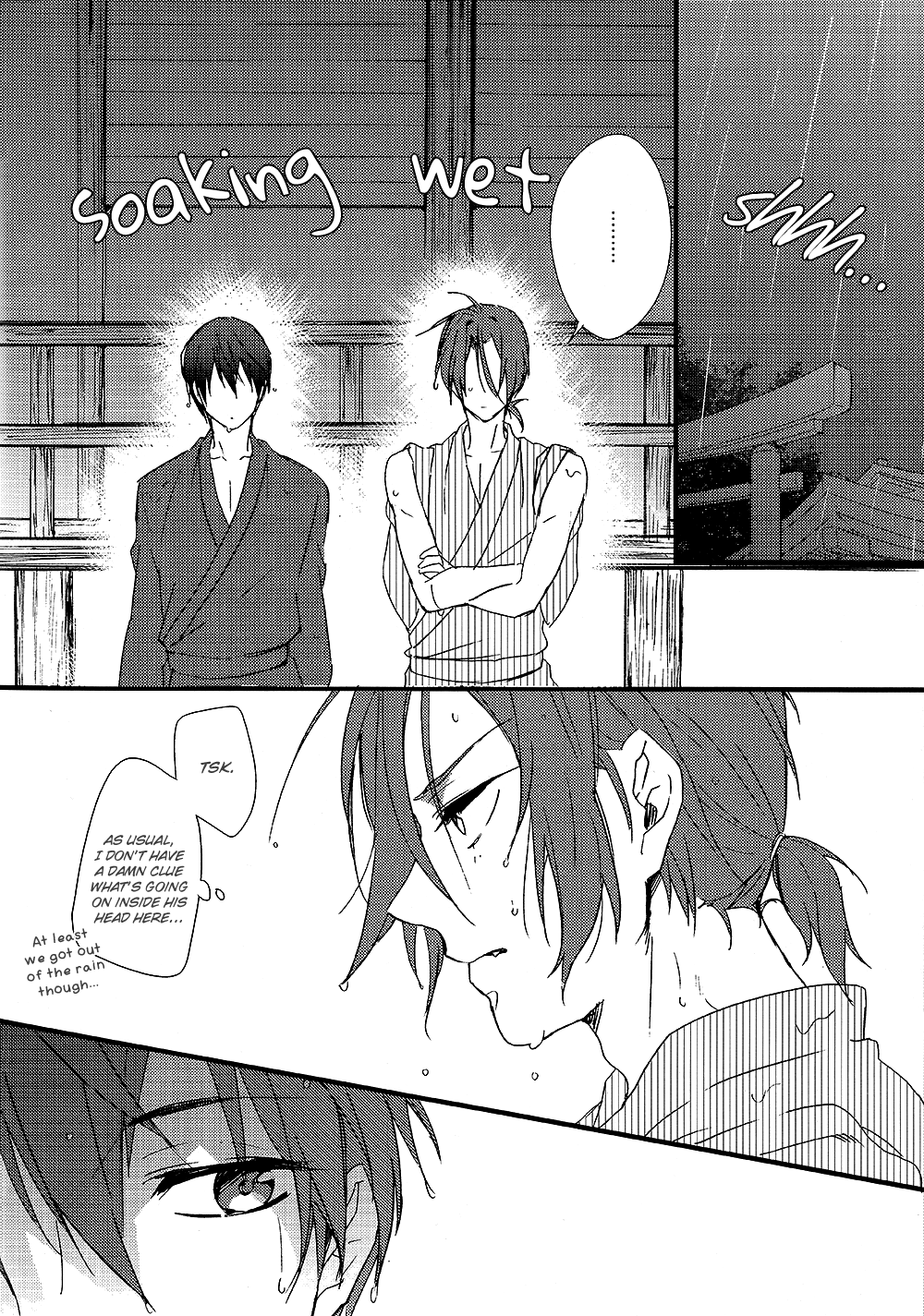 (GOOD COMIC CITY 20) [SKYJACK (北島)] なつのけもの (Free!) [英訳]