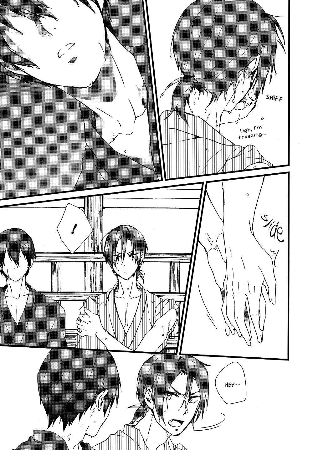(GOOD COMIC CITY 20) [SKYJACK (北島)] なつのけもの (Free!) [英訳]