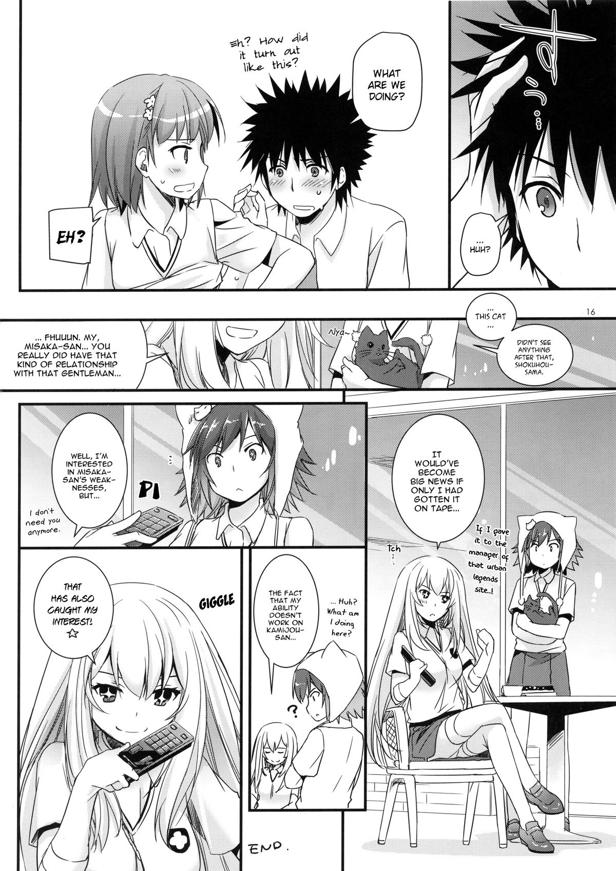 (COMIC1☆7) [Digital Lover (なかじまゆか)] D.L. action 76 (とある魔術の禁書目録) [英訳]