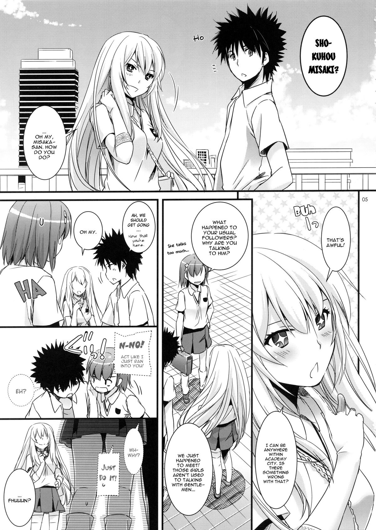 (COMIC1☆7) [Digital Lover (なかじまゆか)] D.L. action 76 (とある魔術の禁書目録) [英訳]
