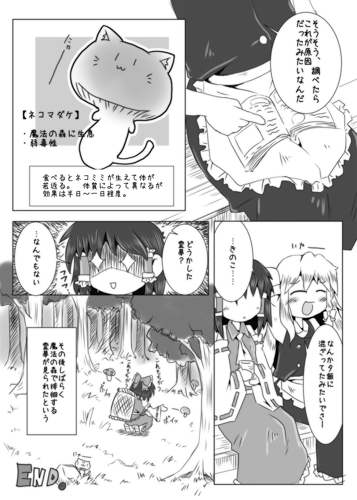 [虹幻工房 (緋良雪リオ)] こねこ奇譚 (東方Project) [DL版]