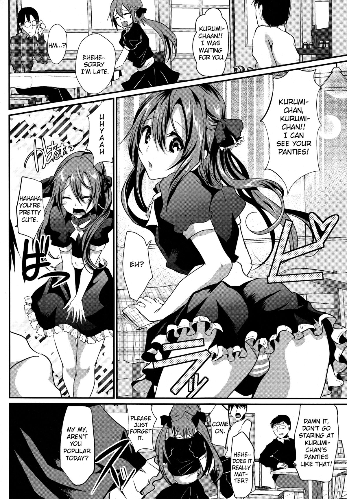 (C82) [カンナビス (しまじ)] 男の娘メイドcafeらぶりぃちぇりぃに地上げに行ってきました [英訳]