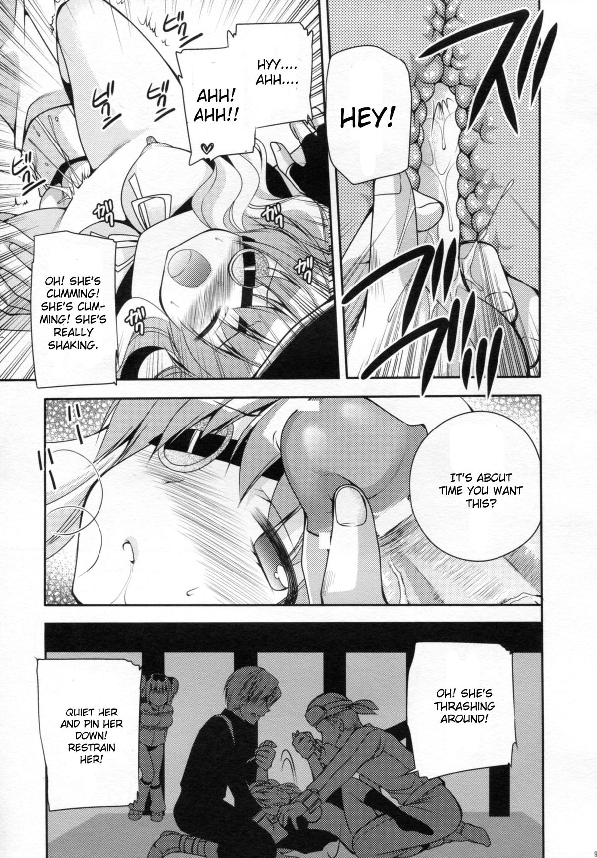 (サンクリ53) [空想RIOT! (佐倉はなつみ)] 柳生一人遊戯 (閃乱カグラ) [英訳]