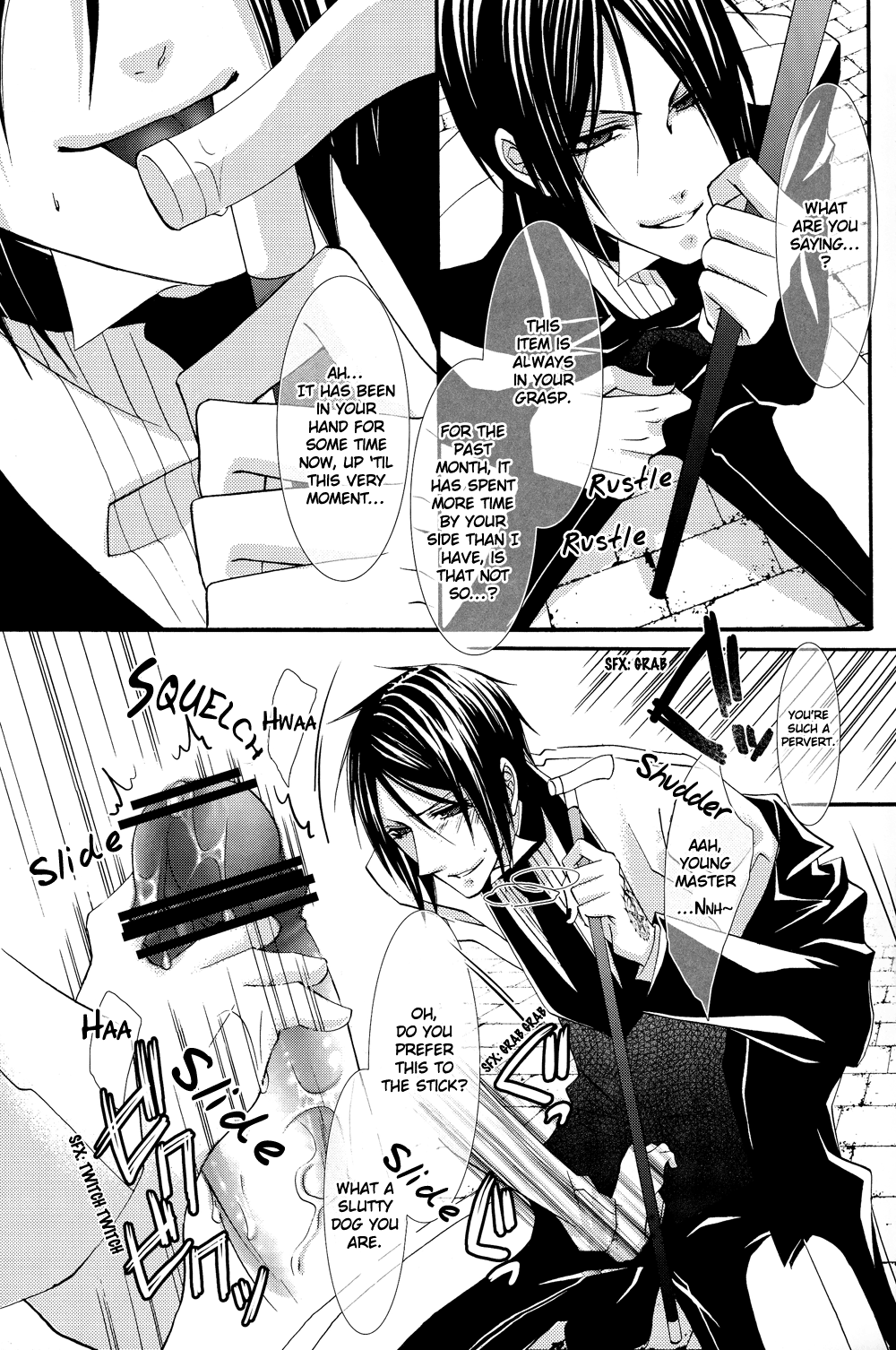 [ぴんくのこねこ (なおきち。)] Cage (黒執事) [英訳]