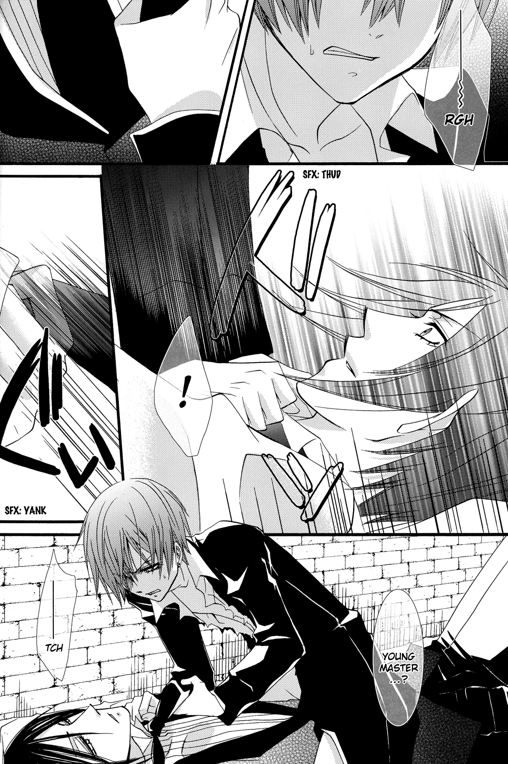 [ぴんくのこねこ (なおきち。)] Cage (黒執事) [英訳]