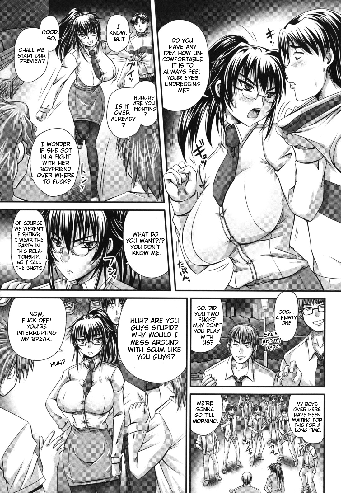 [秋神サトル] 孕め！肉便器 [英訳]