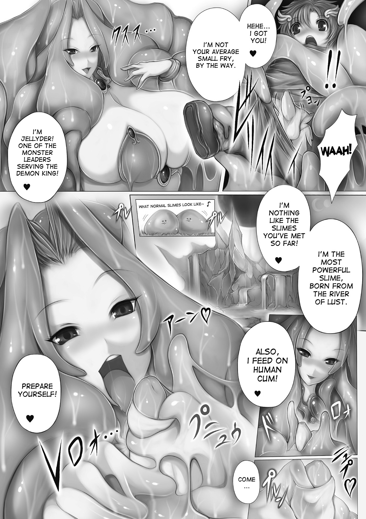 [塚沢] おねショタ♡スライム夕食 (別冊コミックアンリアル モンスター娘パラダイス デジタル版 Vol.1) [英訳] [DL版]