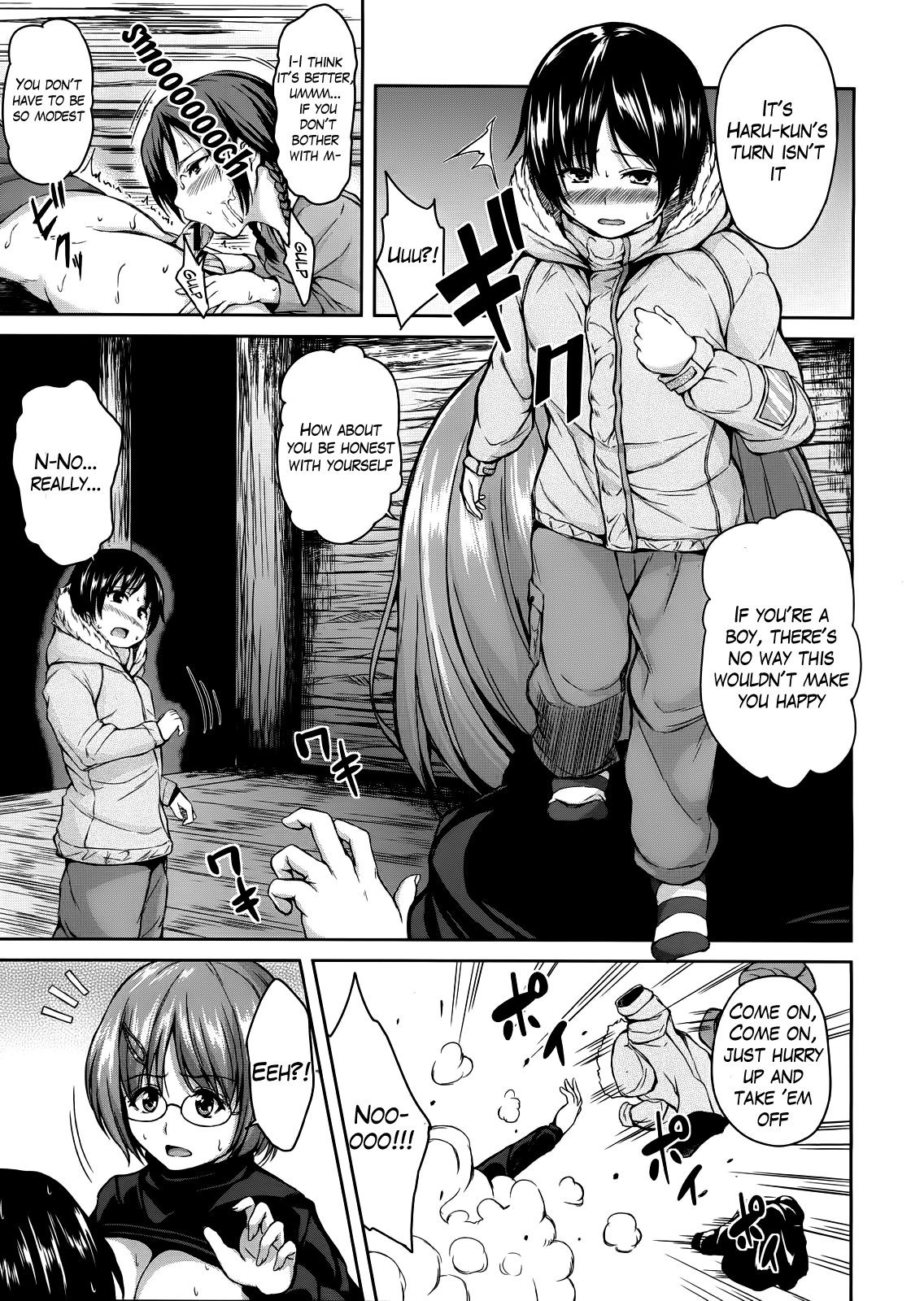 [立花オミナ] 雪山♡ハーレム (COMIC MUJIN 2013年1月号) [英訳]