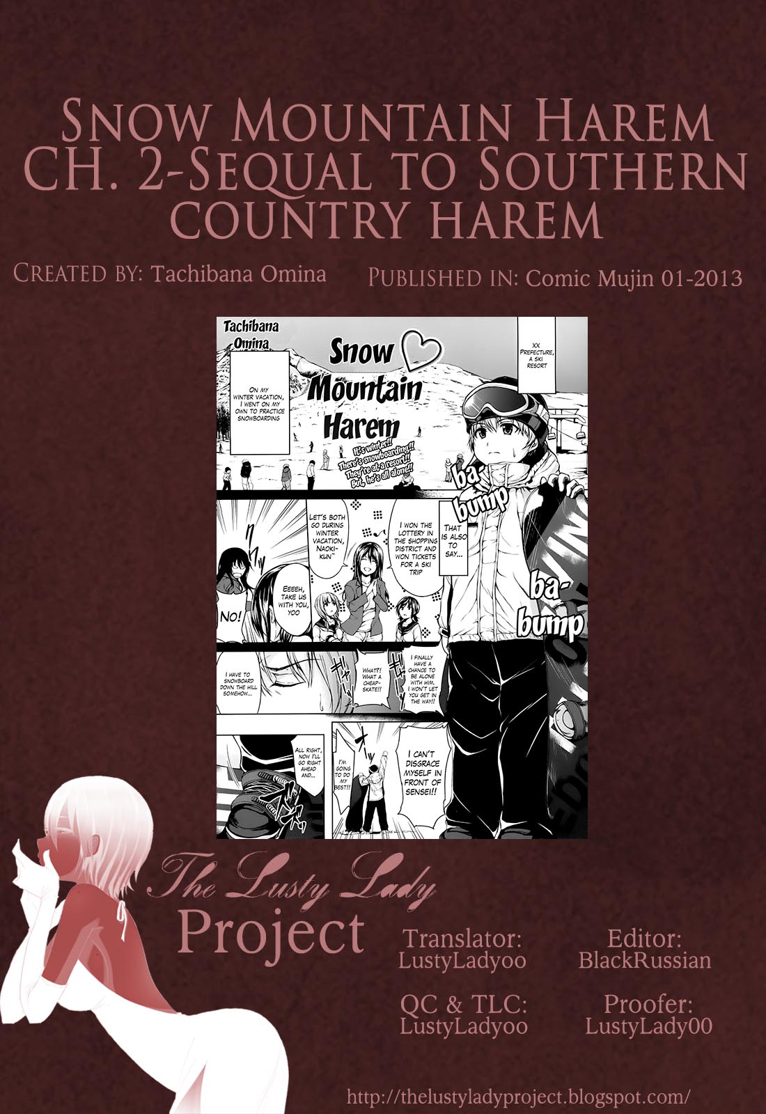 [立花オミナ] 雪山♡ハーレム (COMIC MUJIN 2013年1月号) [英訳]