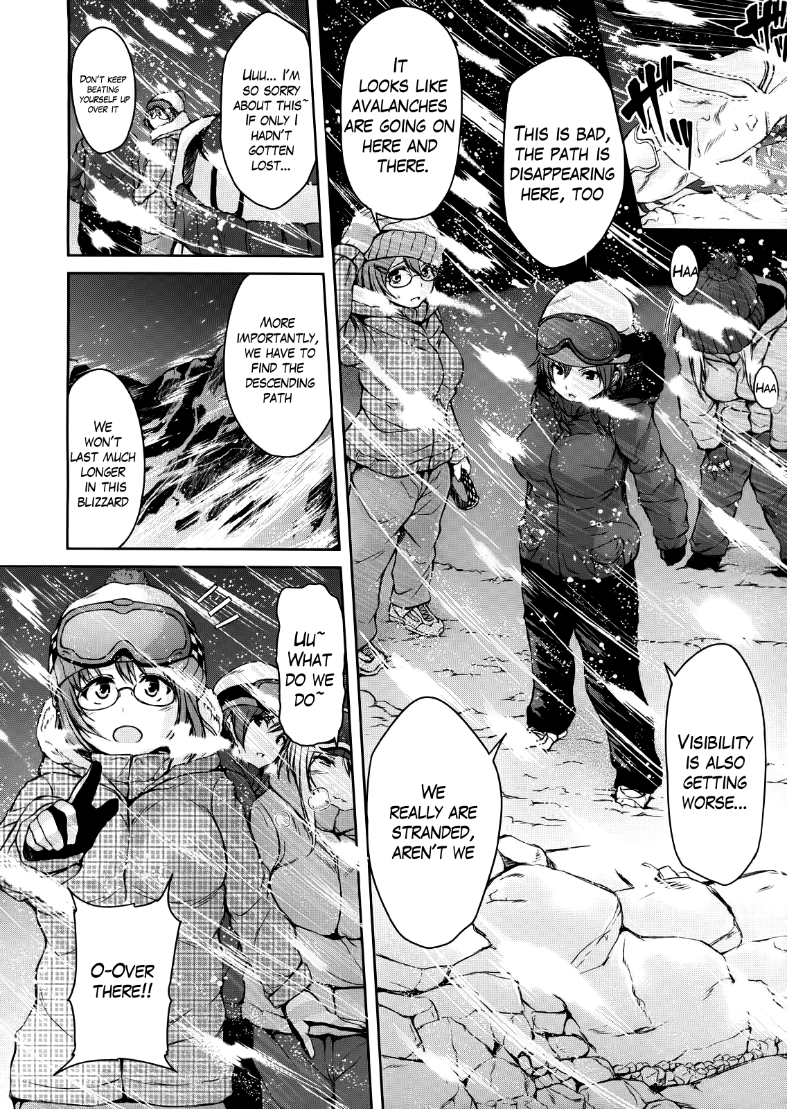 [立花オミナ] 雪山♡ハーレム (COMIC MUJIN 2013年1月号) [英訳]