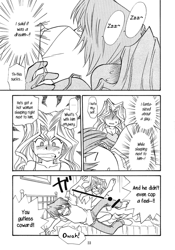 (C59) [宝来菜館、風神軒 (杜川春)] 夜ごとの決闘者 (遊☆戯☆王!) [英訳]