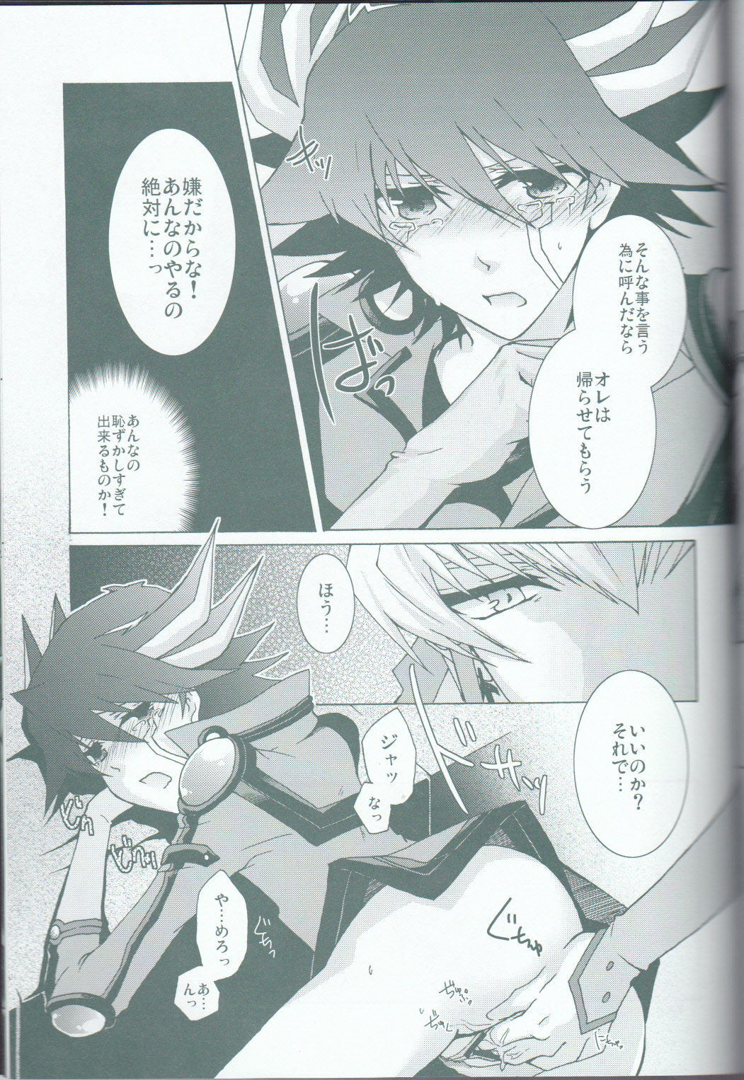 (C75) [蒼イロのえのぐ (鐘井楊)] Victim Sanctuary (遊☆戯☆王5D's)