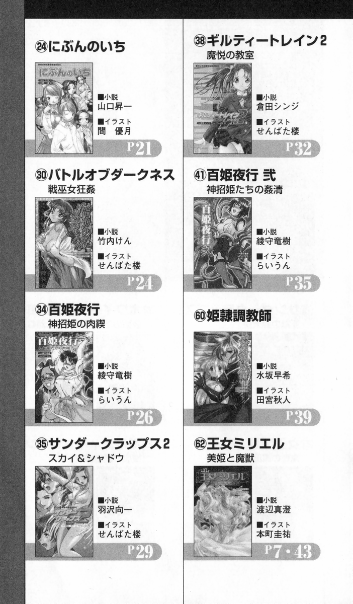 [アンソロジー] 秘蔵イラスト集 (二次元ドリームノベルズ100 記念特典)