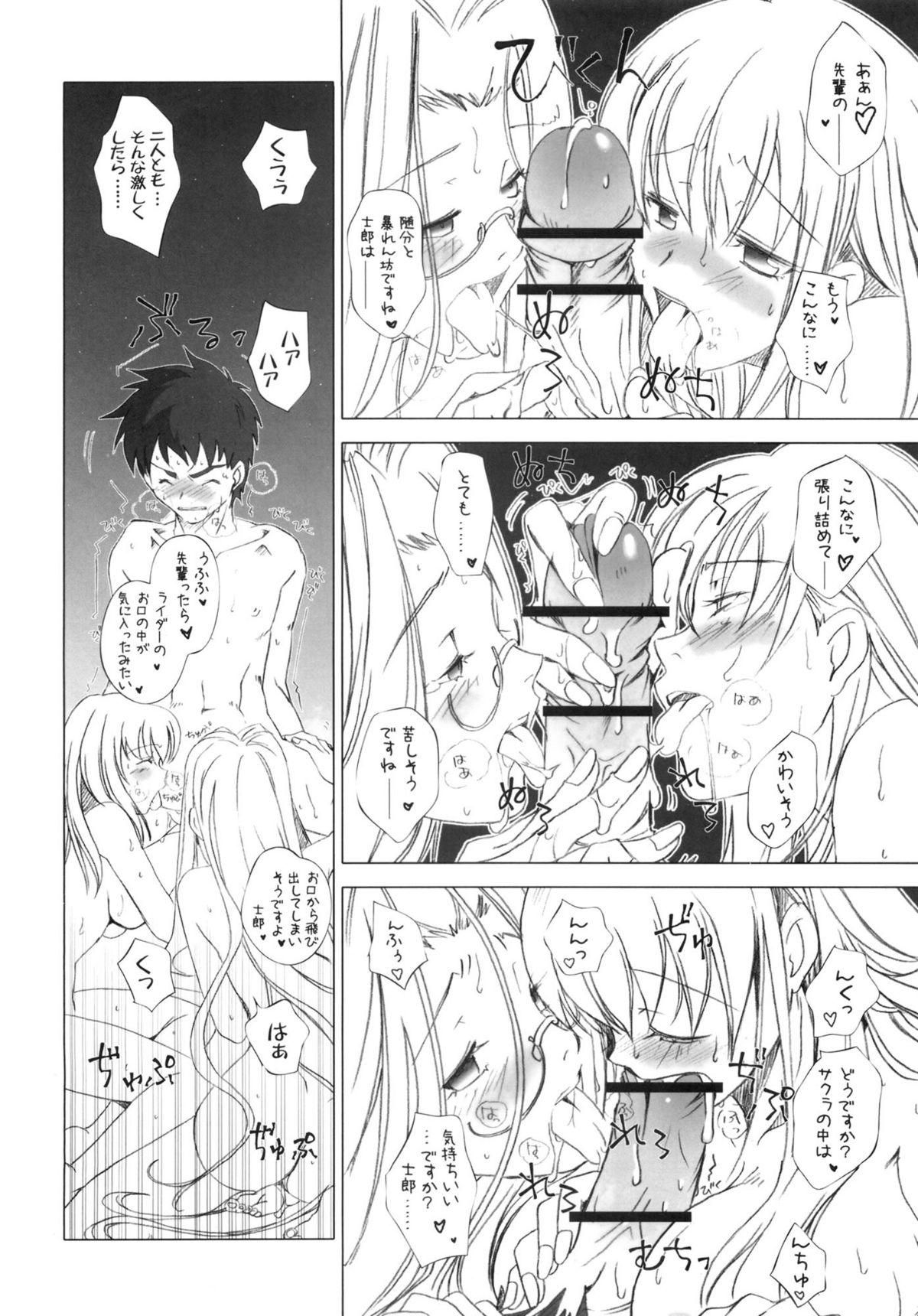 (C82) [魚辰一八金支店 (ふじもり沙耶)] SAPPHIRE (Fate/hollow ataraxia)