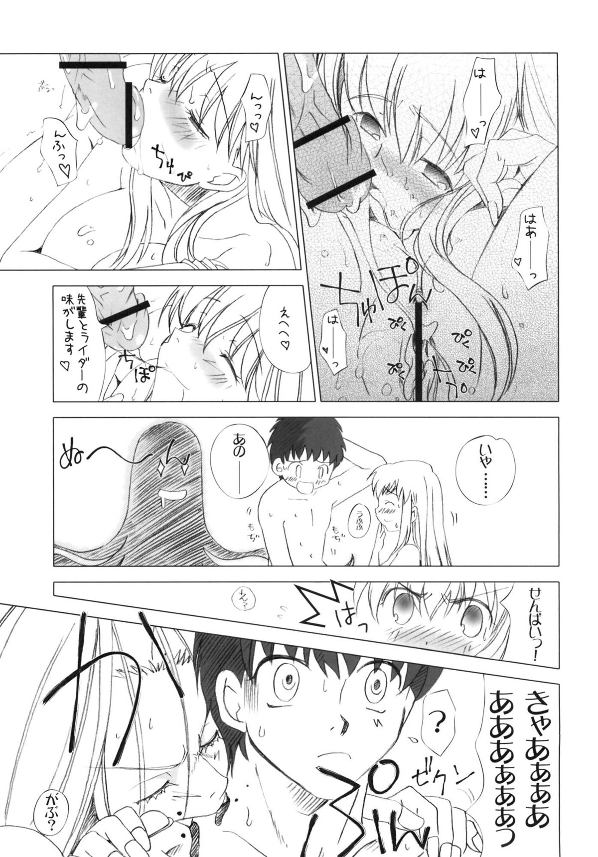 (C82) [魚辰一八金支店 (ふじもり沙耶)] SAPPHIRE (Fate/hollow ataraxia)