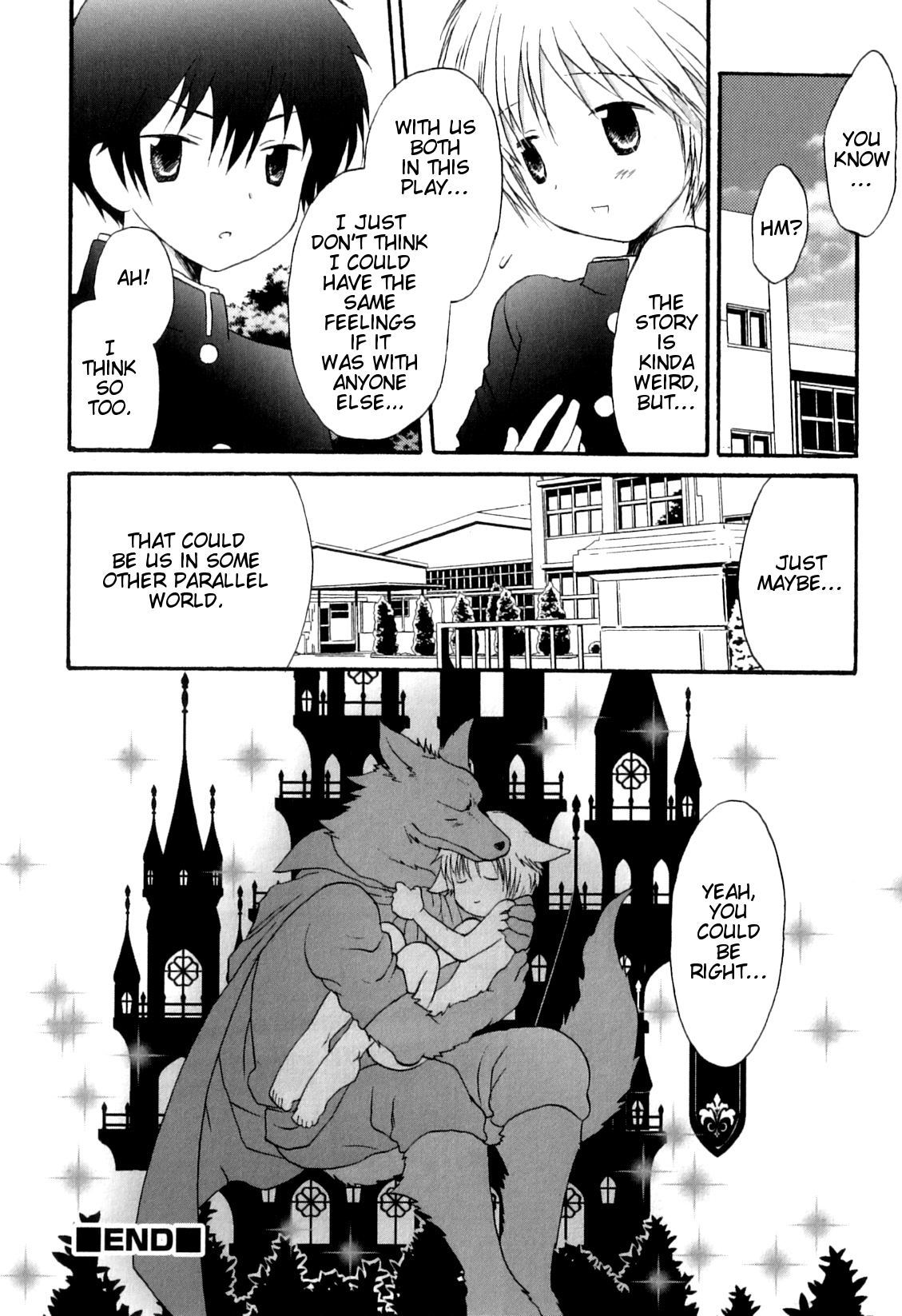 [星逢ひろ] 黒い城主と白い姫 (オトコのコHEAVEN Vol.5) [英訳]