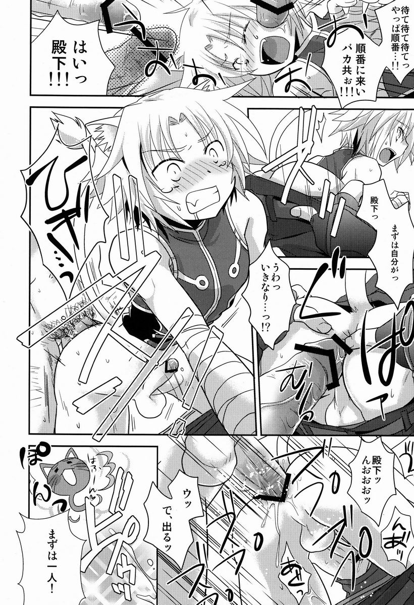 [ふわわ (沖の松城)] ガウル殿下の戦勝ご褒美 (Dog Days)