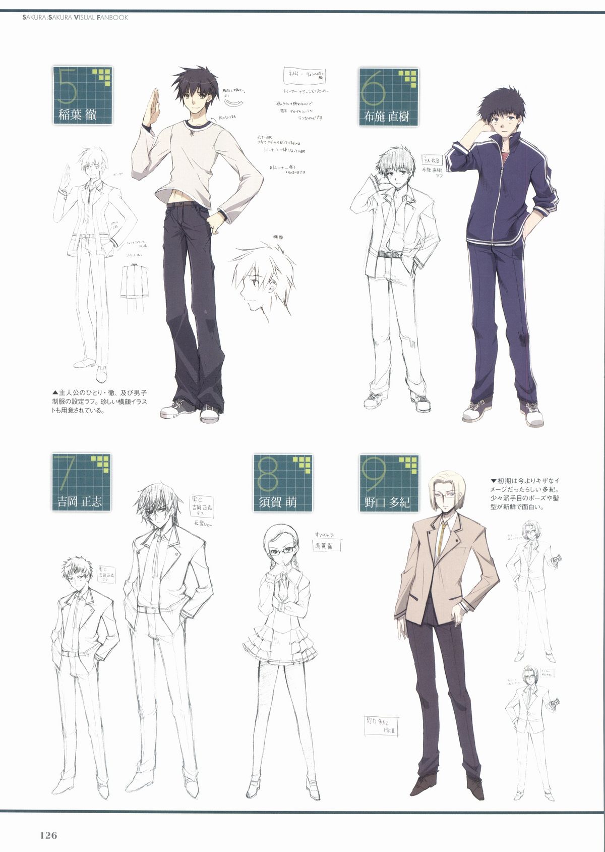 さくらさくら ビジュアルファンブック