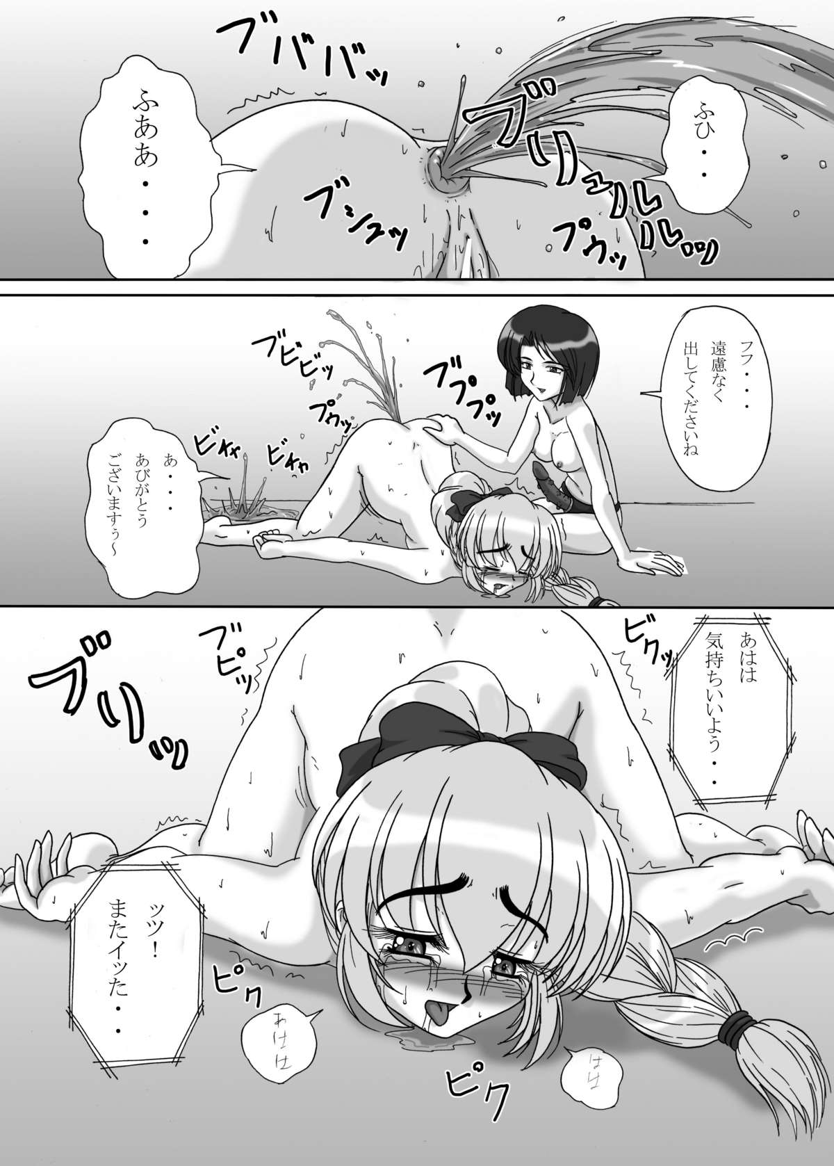 [黒騎士の隠れ家 (黒騎士)] テッサの浣腸日誌～かなりエネマな戦隊長の一日～ (フルメタル·パニック!) [DL版]