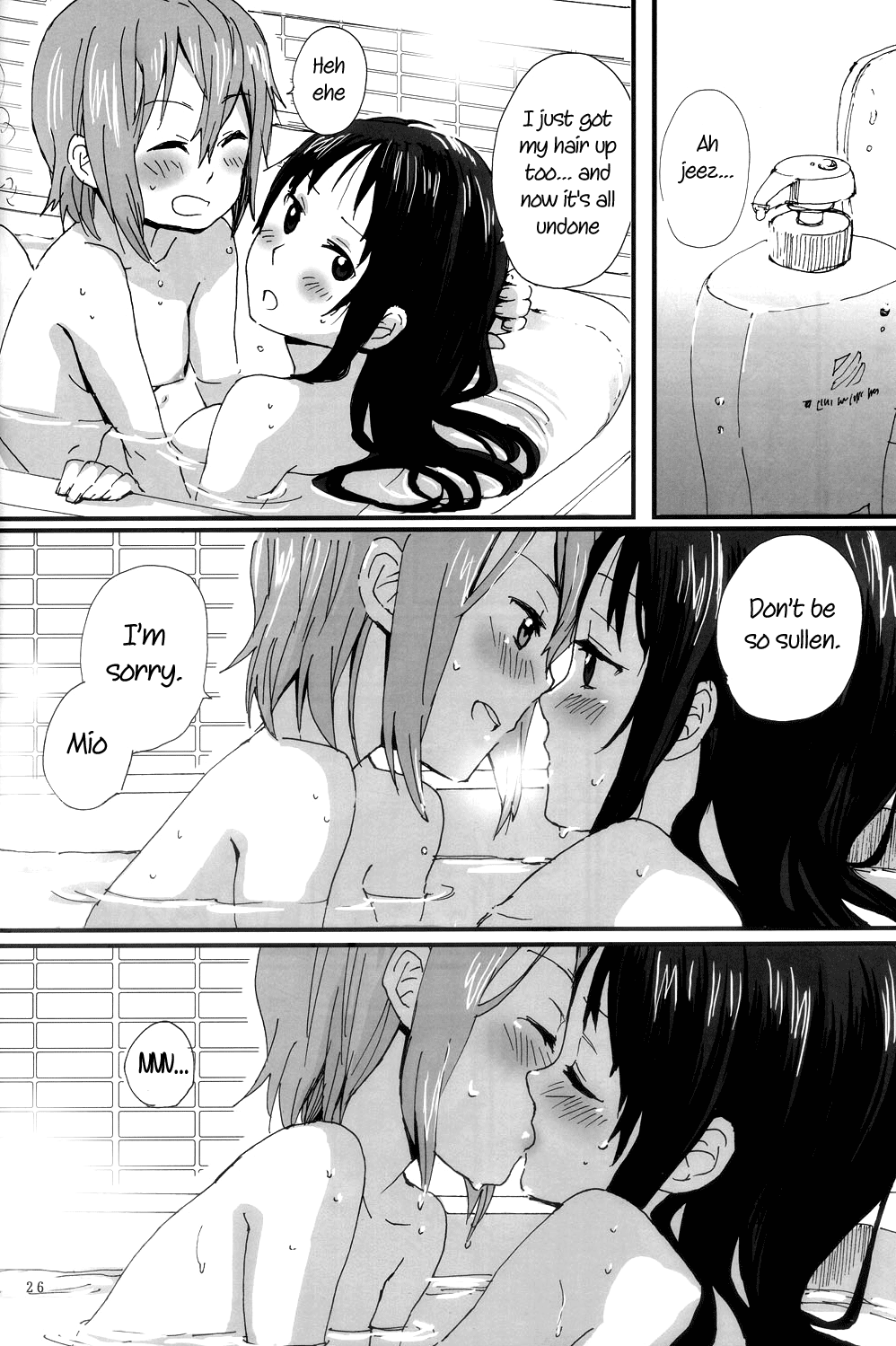 (C82) [スーパー銭湯, ザ借家 (ふくたろう, 桶)] 月刊オトナのりつみお創刊号 (けいおん!) [英訳]