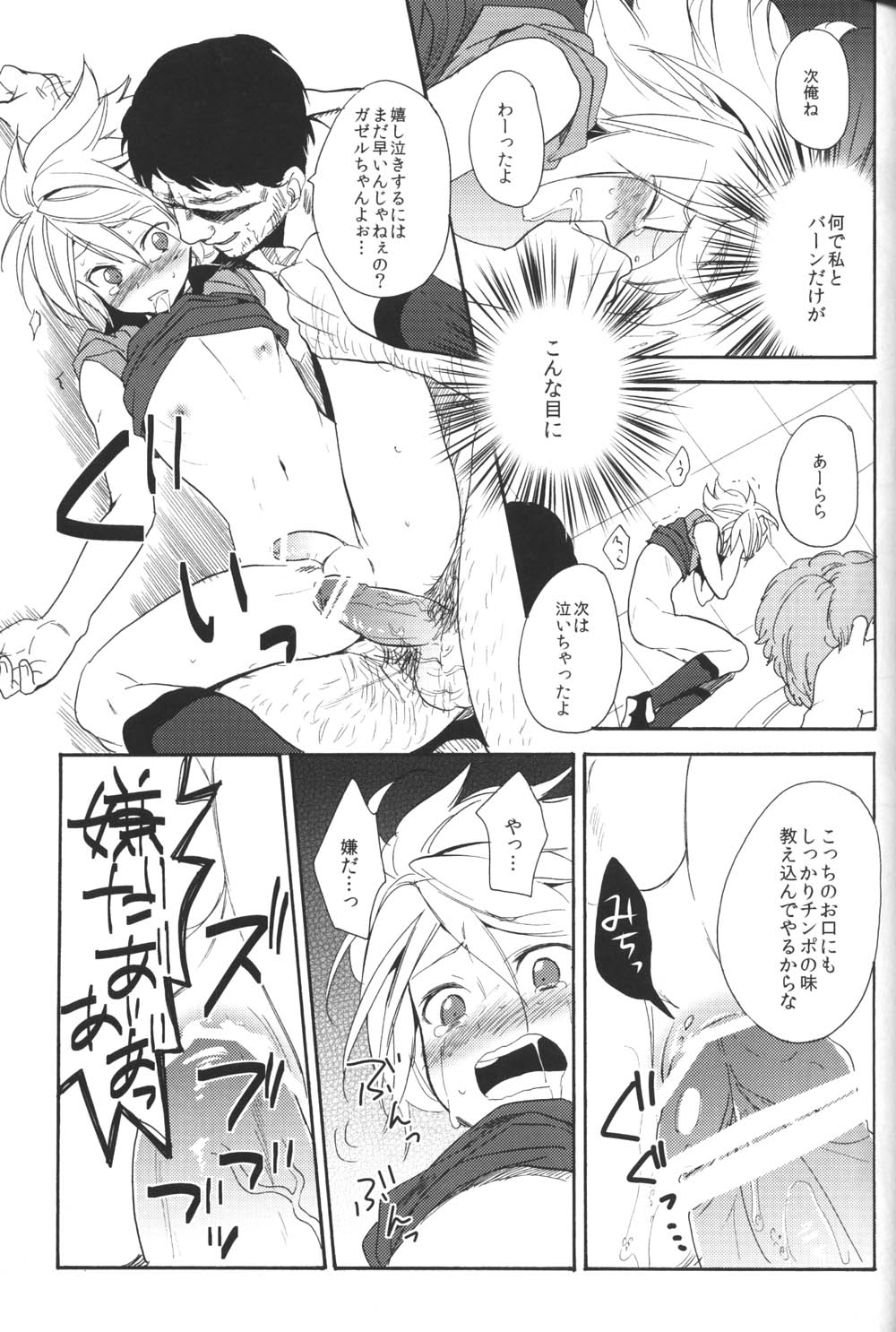 (C81) [ダブルスラッシュ (織島ユポポ)] 飼育カオス (イナズマイレブン)