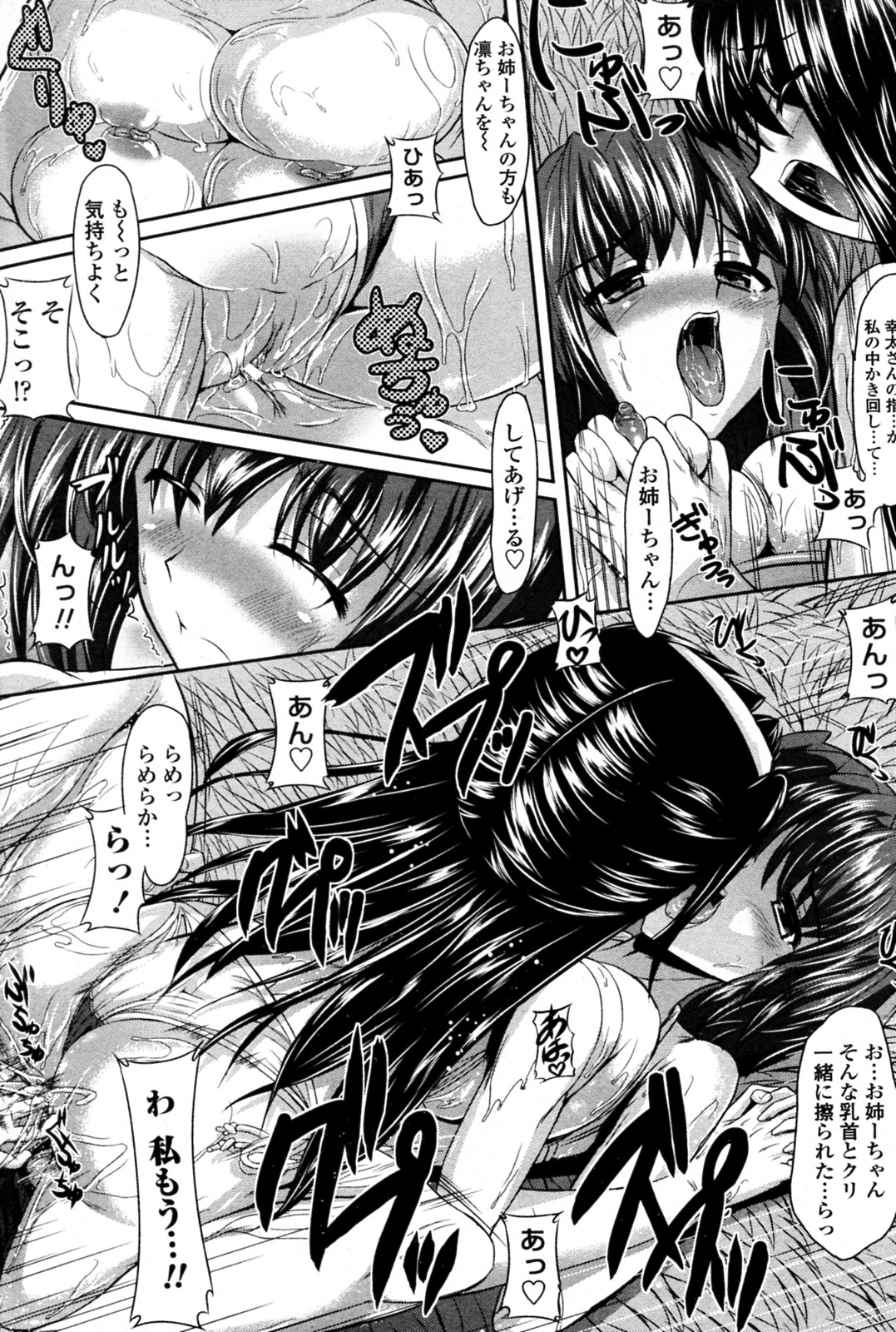 [n820] 姉妹は水入らず? (COMIC ペンギンクラブ山賊版 2011年11月号)